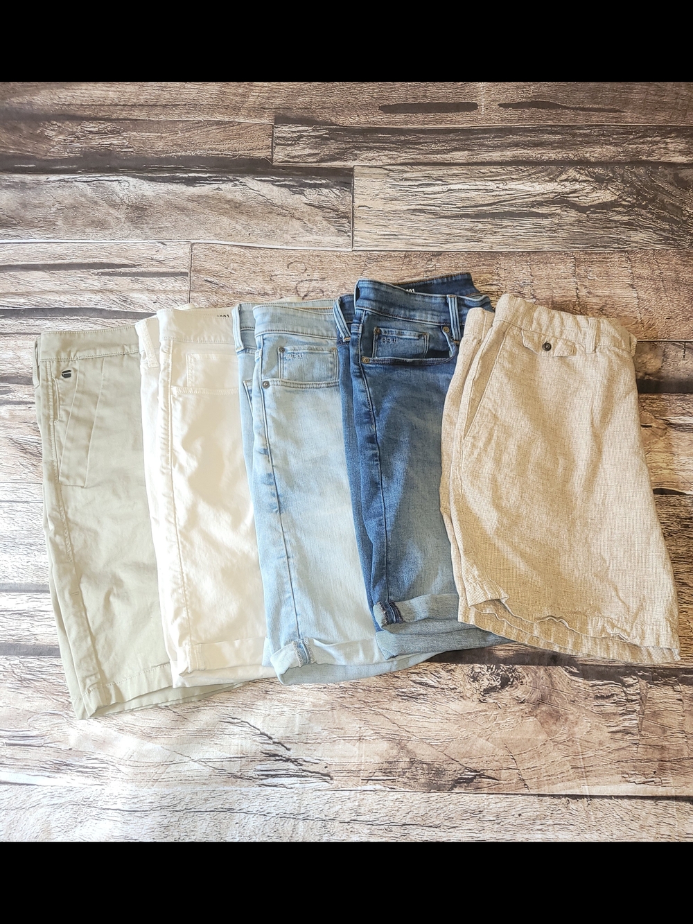 "Premium 34 Pack" Mens Denim Shorts (x5)